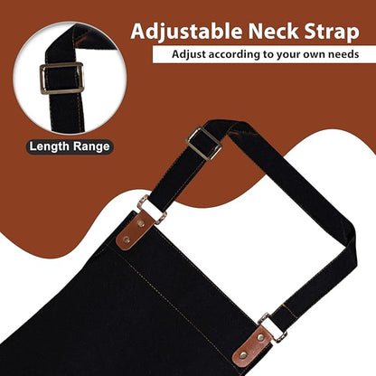Apron for Men Women, Chef Apron - Image 6
