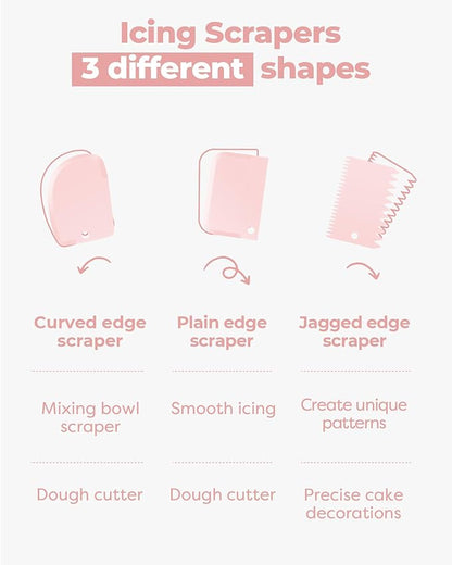 Kootek 71PCs Cake Decorating Kit, Baking Supplies Tools - Image 6