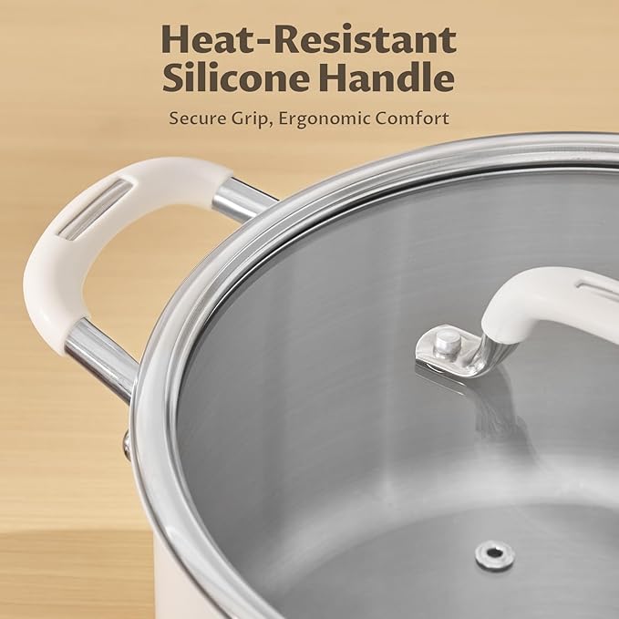 8 Quart Nonstick Stock Pot - Image 5