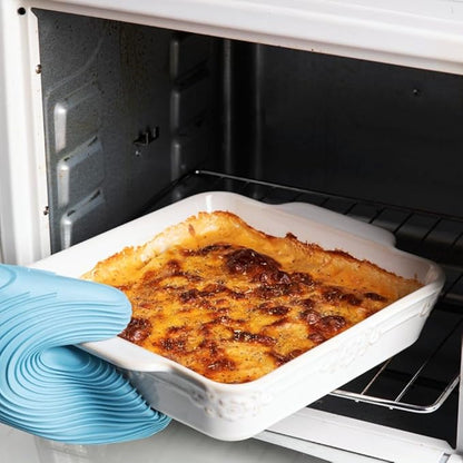 Sweejar Casserole Dishes for Oven, Ceramic Bakeware Set of 4, Rectangular - Image 6