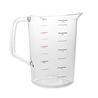 Rubbermaid Commercial Products Bouncer Clear Measuring Cup, 16-Cup/4-Quart - Image 3