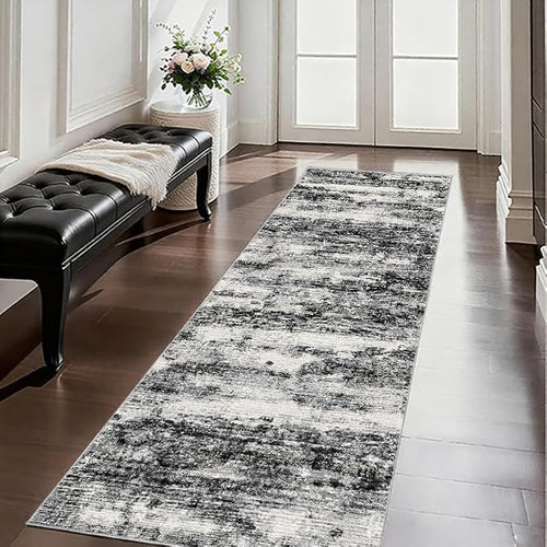 2x5 Washable Runner Rugs，Modern Abstract Rug Runner, Ultra-Thin Kitchen Runner by Unknown