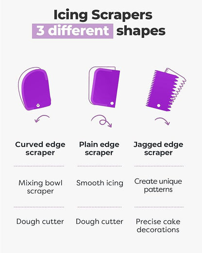 Kootek 71PCs Cake Decorating Kit, Baking Supplies Tools - Image 6