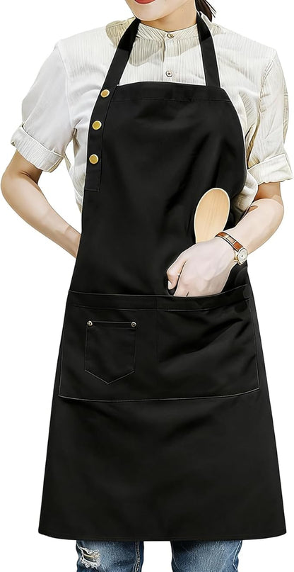 Art Aprons for Painting Pottery Ceramics, Mens Women Kitchen Cooking Aprons by MORNITE