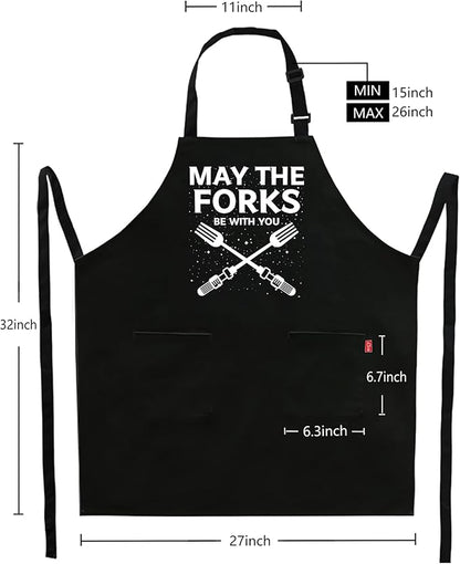 Kaidouma Funny Grill Aprons for Men - Image 4