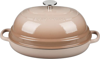 EDGING CASTING Enameled Oval Cast Iron Dutch Oven Pot - Image 3