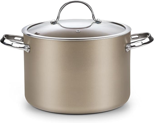 Cooks Standard Hard Anodized Ceramic Nonstick 8-Quart Stock pot by CooksStandard