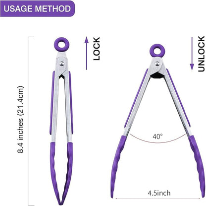 MSY BIGSUNNY Kitchen Food Tongs - Image 2