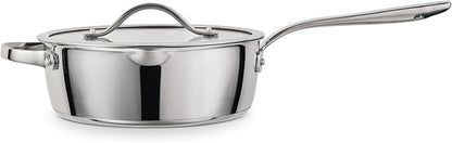 Tramontina Tempo Tri-Ply Base Stainless Steel 3.5-Quart Saute Pan - Image 6