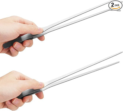 Fri4Free 2PCS Long Aquarium Tweezers by Fri4Free