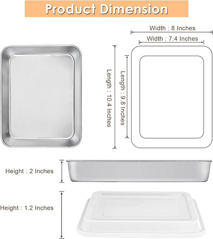 E-far Toaster Oven Baking Pan - Image 3