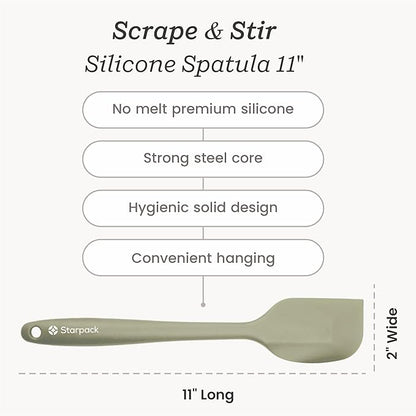 Starpack 'Scrape & Stir' Silicone Spatula - Image 4