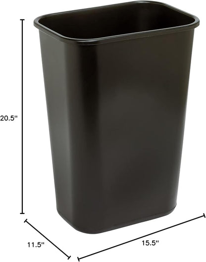 Wastebasket, 10.25 Gallons, 20 1/2in.H x 15 1/2in.W x 11 1/2in.D - Image 5