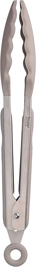 Tovolo Kitchen Tongs with Silicone Tips 9 Inch - Image 2