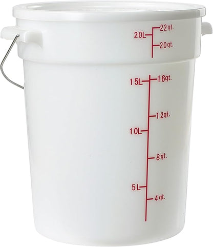 Beverage Dispenser White BPA Free Polypropylene 6 Gallon - Image 3