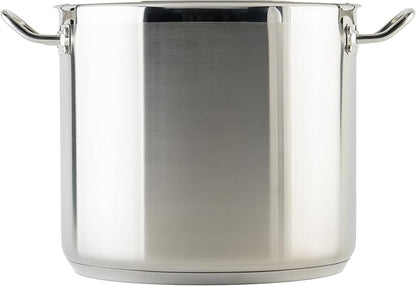 Winware Stainless 20-Quart Steel Stock Pot - Image 3