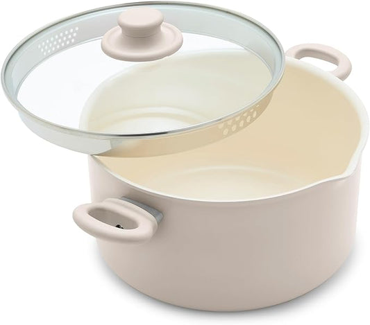 GreenLife 6QT Ceramic Nonstick Stockpot by GreenLife