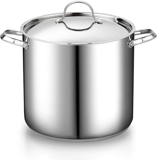 Cooks Standard 18/10 Stainless Steel Stockpot 16-Quart, Classic Deep Cooking by CooksStandard