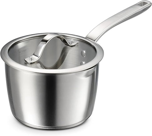 Tramontina Tempo Tri-Ply Base Stainless Steel 2-Quart Small Sauce Pan by Tramontina
