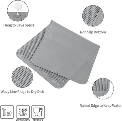 MicoYang Silicone Dish Drying Mat - Image 3