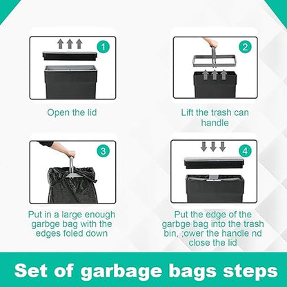 BestOffice 13 Gallon Trash Can Automatic Kitchen Trash Can Touch Free - Image 5
