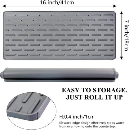 Silicone Coffee Mat, Eco-friendly, Hygienic Drying Pad, Leak-Proof and Non-Slip - Image 2