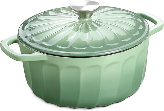 Enameled Cast Iron Dutch Oven by NSIRONS