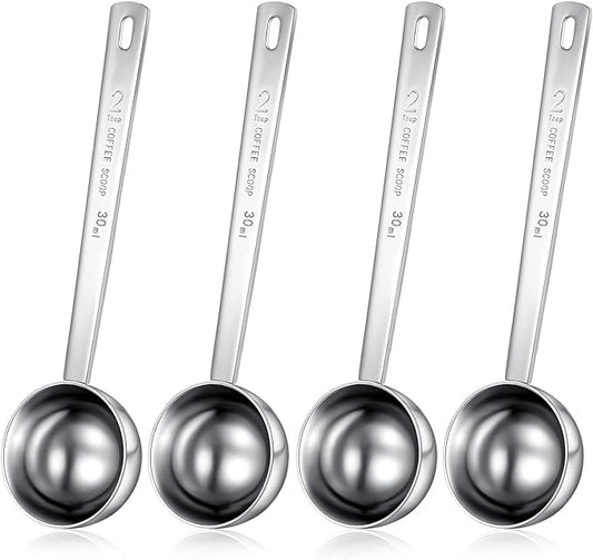 Geiserailie 4 Pcs 2 Tablespoon Scoops by Geiserailie