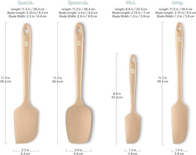 DI ORO Silicone Spatula Set - Image 5