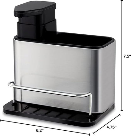Dish Soap Dispenser 3-in-1 Sponge Holder - Image 8