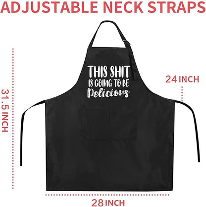 ZOORON Funny Cooking Chef Apron - Image 6