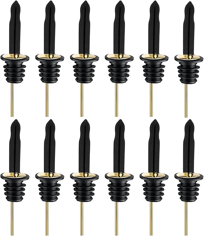 Pafusen 12 Pack Liquor Bottle Pourers, Liquor Pour Spout by Pafusen