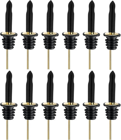 Pafusen 12 Pack Liquor Bottle Pourers, Liquor Pour Spout by Pafusen