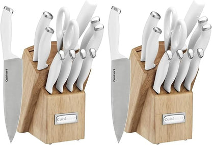 Cuisinart Block Knife Set, Lightweight, Stainless Steel, Durable & Dishwasher by Cuisinart