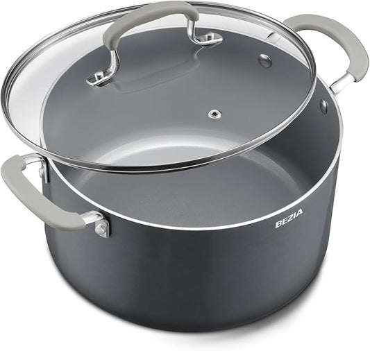 12 Quart Nonstick Stock Pot by BEZIA