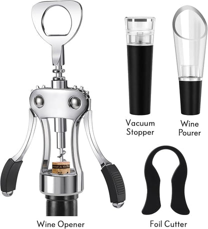 KORCCI Multifunctional Wine Bottle Opener Gift Set - Image 2