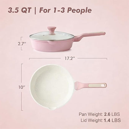 SENSARTE Nonstick Ceramic Skillet - Image 2