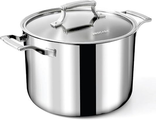 8 Quart Stainless Steel Stock Pot by PROCASACOOKWARE