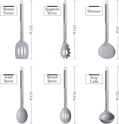 Silicone Kitchen Utensils Set - Image 2