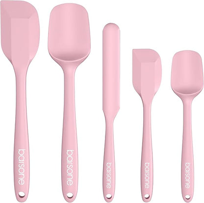 5-Piece Silicone Spatula Set by barsone