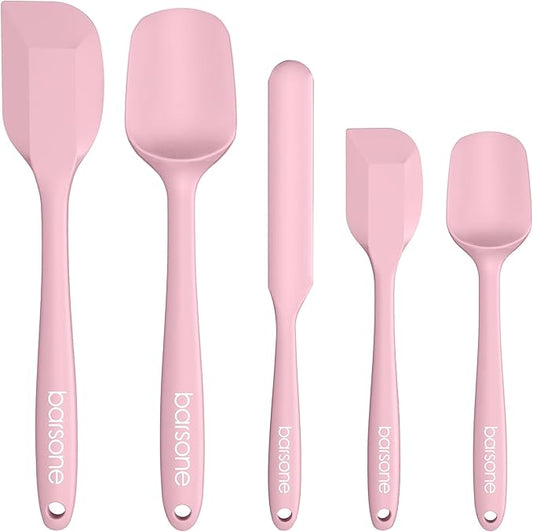 5-Piece Silicone Spatula Set by barsone