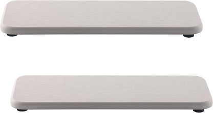 NiuYichee 2 Pcs Water Absorbing Stone Trays, Kitchen/Bathroom Sink Soap Dish by NiuYichee