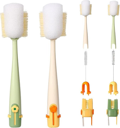 5-in-1 Bottle Cleaning Brush Set, Portable Brush Tools by Unknown