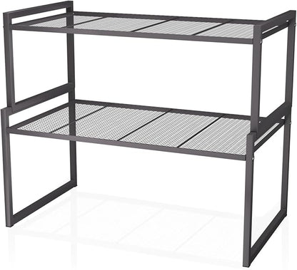 Set of 2 Cabinet Organizers 16.1''W 44 LBS Load Capacity Heavy Duty Kitchen by BlisXybion