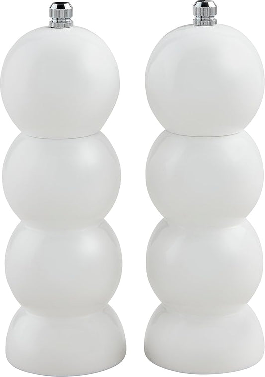 Mud Pie Classic Salt Pepper Grinders; 6.25" X 2.25" by MudPie