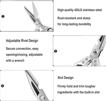 Heavy Duty Kitchen Scissors - Image 7