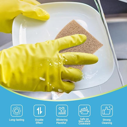 AIDEA Sponges Kitchen, Dish Sponges Non Scratch, Natural Sponge - Image 5