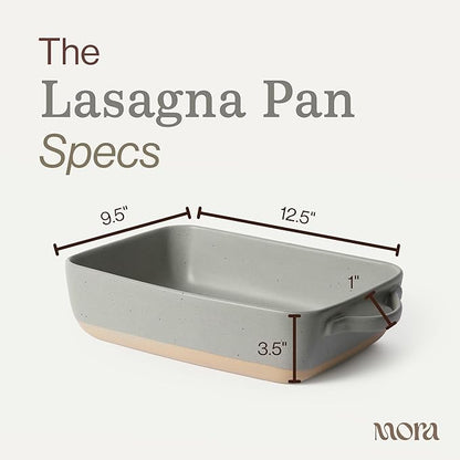 Mora Ceramic Baking Dish with Handles - Image 2