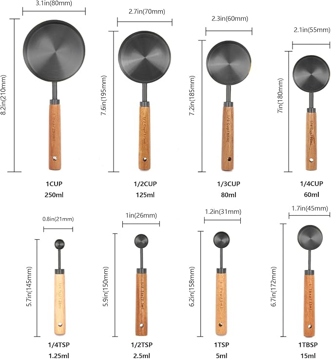 Measuring Cups and Spoons Set - Image 3