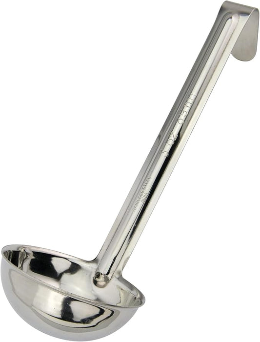Winco One Piece Stainless Steel Ladle, 3 Ounce by Winco